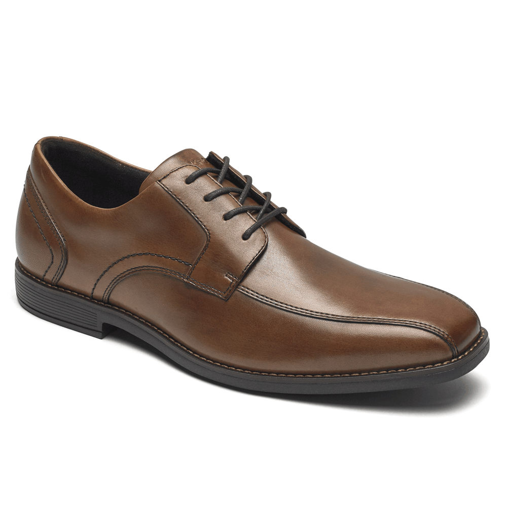 Rockport Oxfords For Mens Brown - Slayter Bike Toe - VL1076835